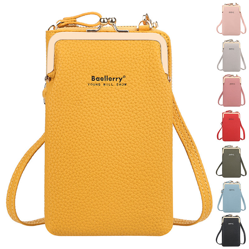 Fashion Mobile Phone Shoulder Bags With Lock Women Messenger Bag Wallet Fashion Mobile Phone Shoulder Bags With Lock Women Messenger Bag Wallet